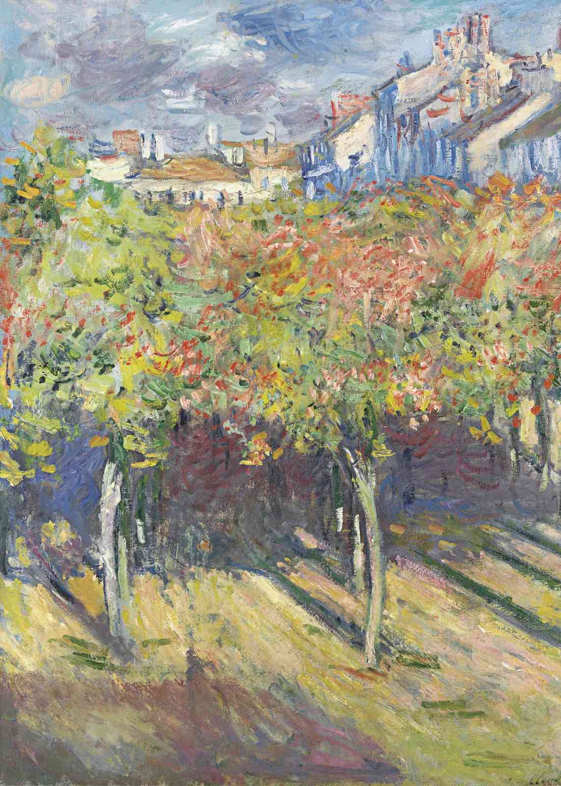 Vibrant Autumn Trees Wall Art