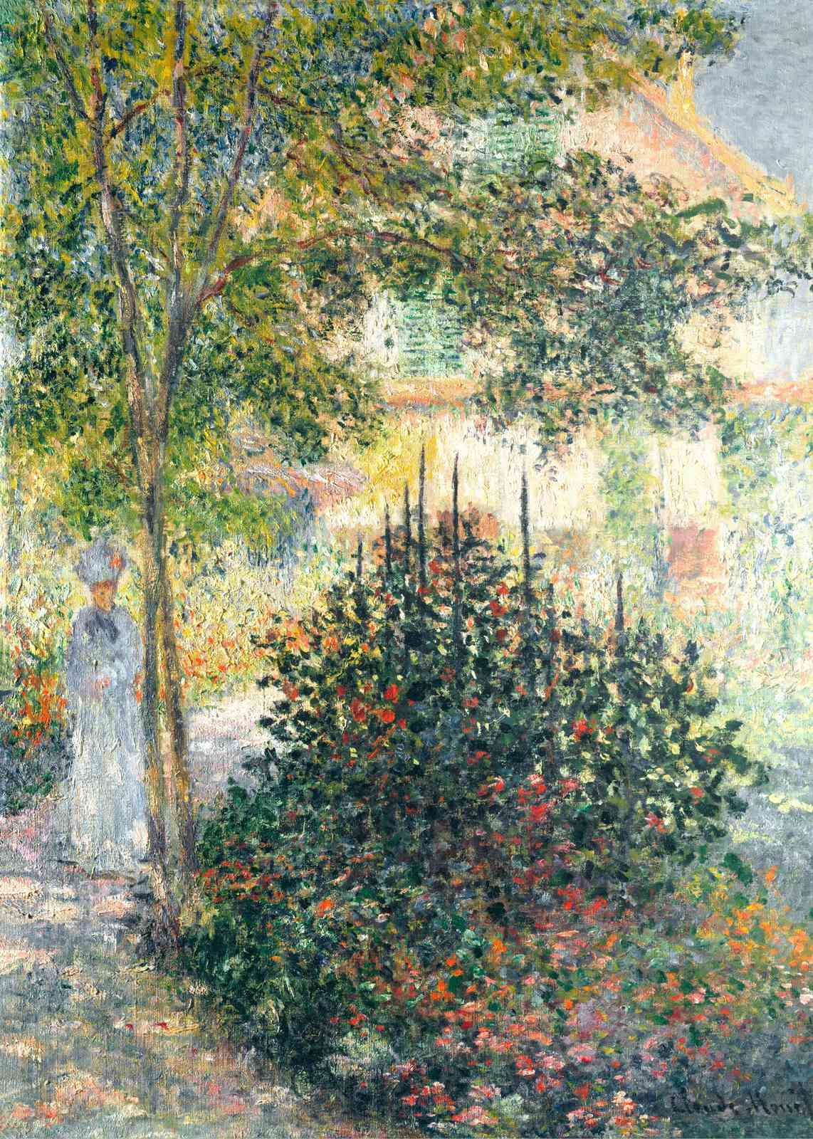 Impressionist Garden Path Wall Art