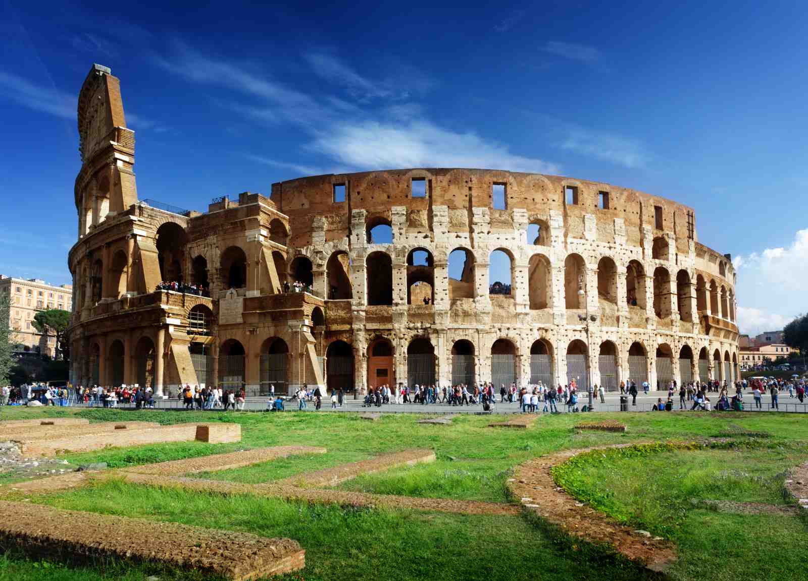 Iconic Colosseum Rome Landmark Wall Art