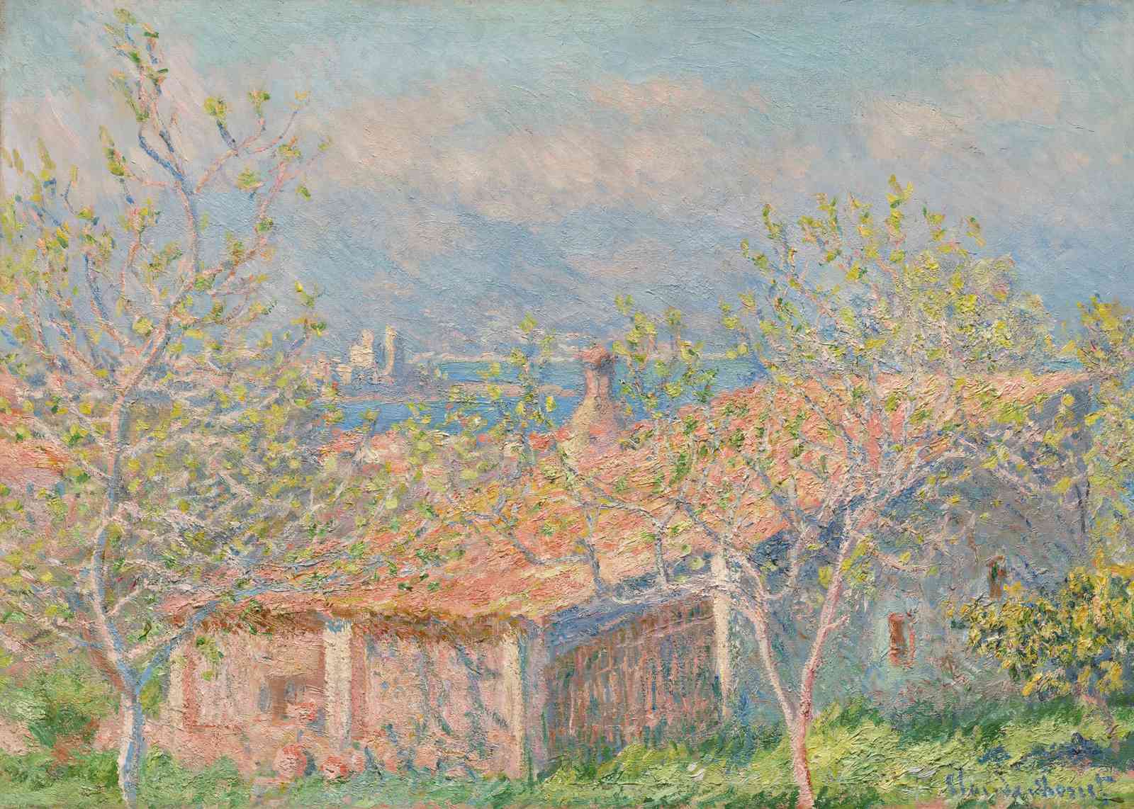 Spring Blossom Landscape Wall Art