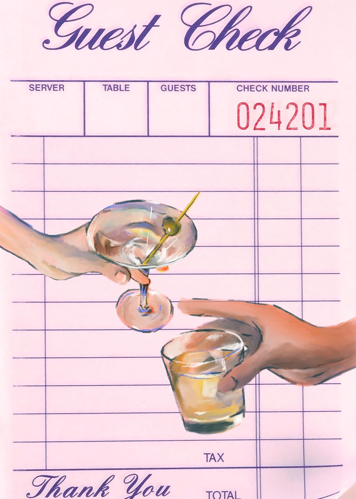 Art Deco Cocktail Cheers Wall Art