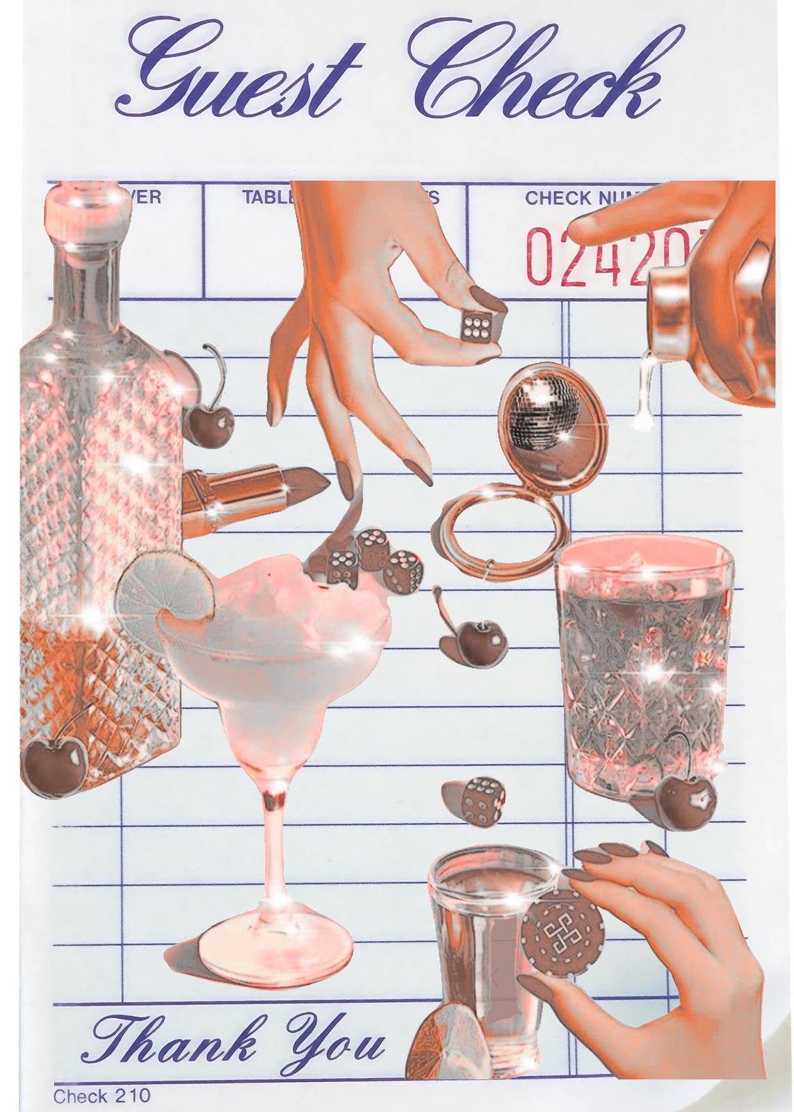 Vintage Cocktail & Casino Dream Wall Art