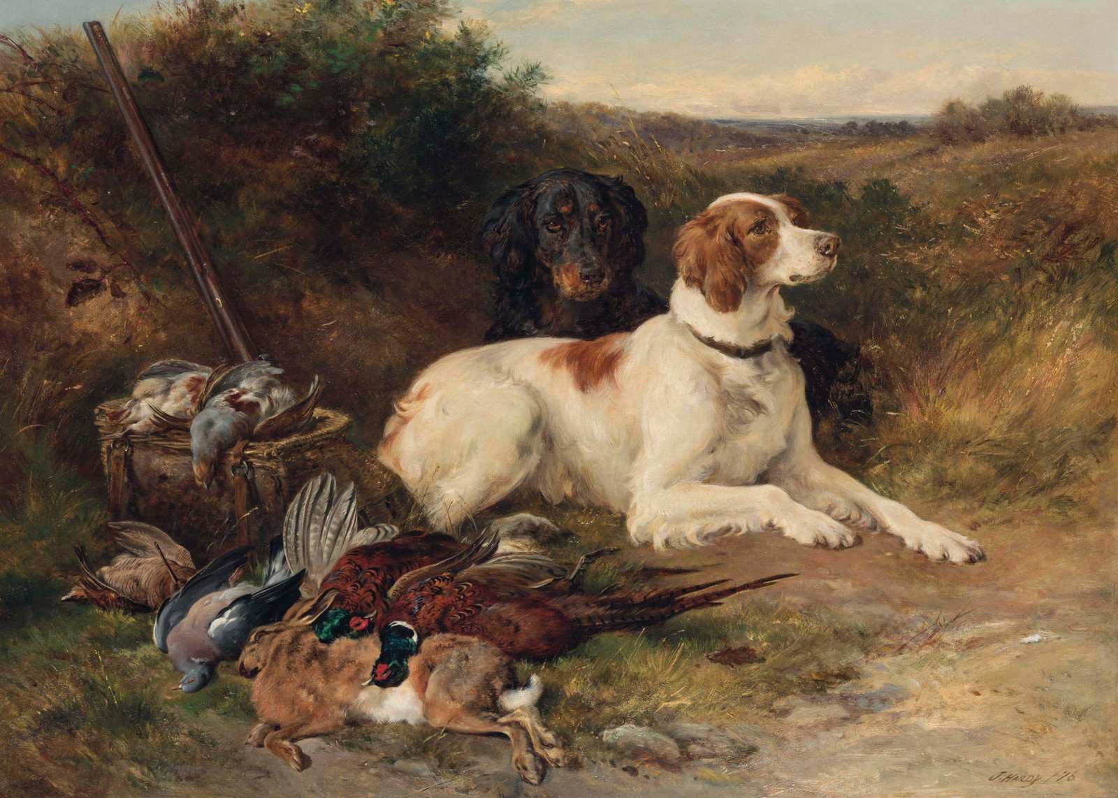Classic Hunting Dogs & Game Wall Art