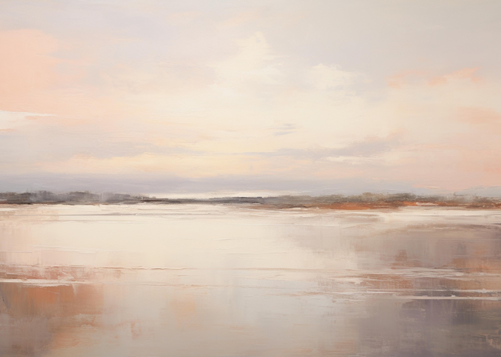 Serene Water Landscape Wall Art