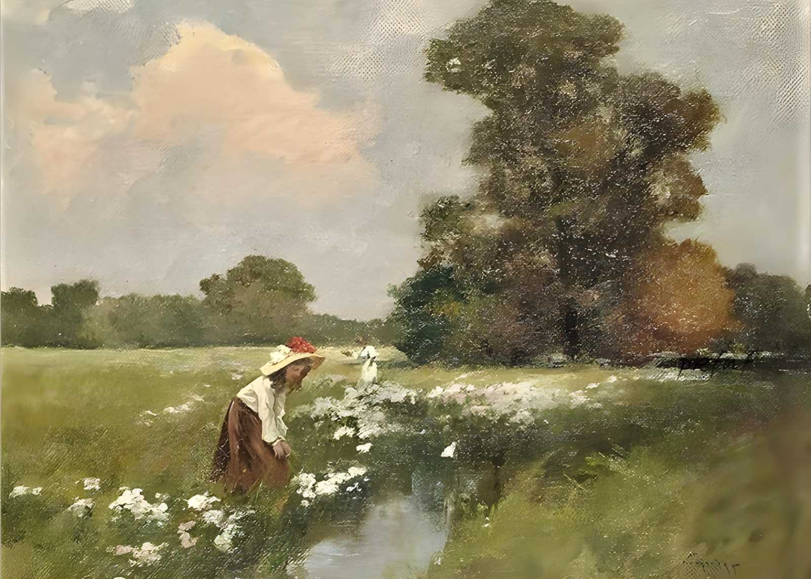 Idyllic Countryside Scene Wall Art