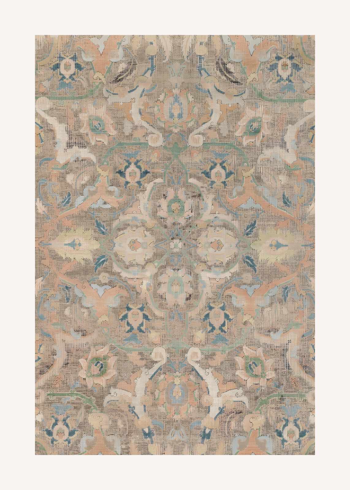 Vintage Persian Medallion Wall Art