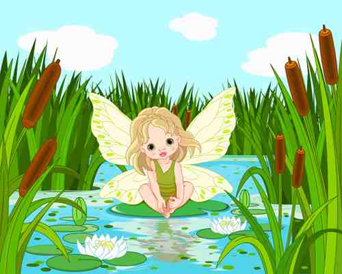 Enchanting Fairy Pond Wall Art Wall Art