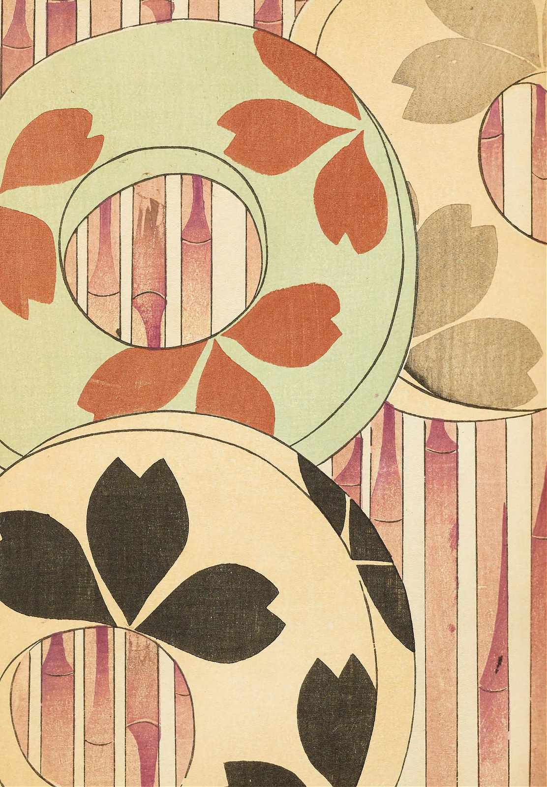 Japanese Bamboo Blossom Wall Art