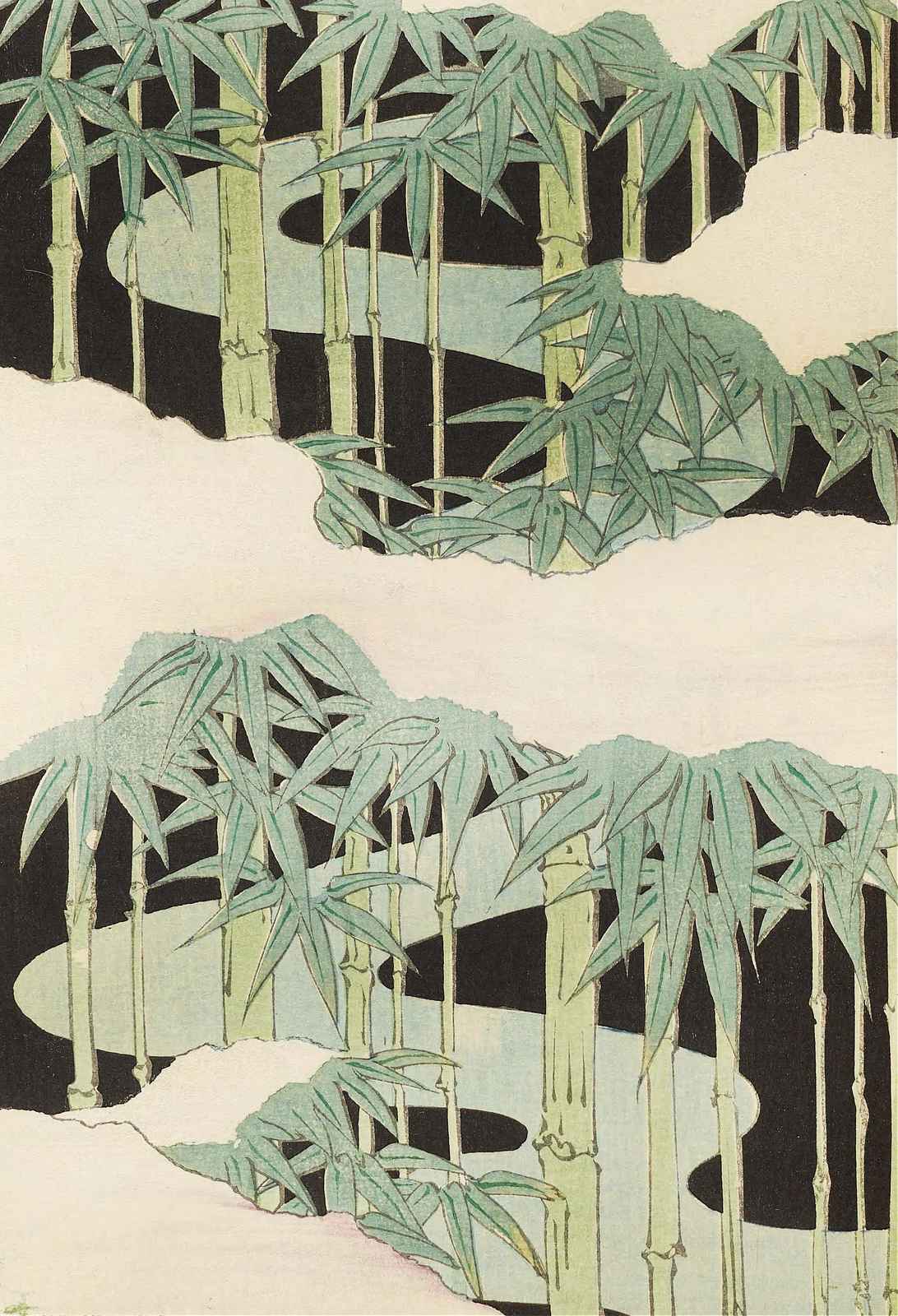 Serene Bamboo Forest Wall Art Wall Art