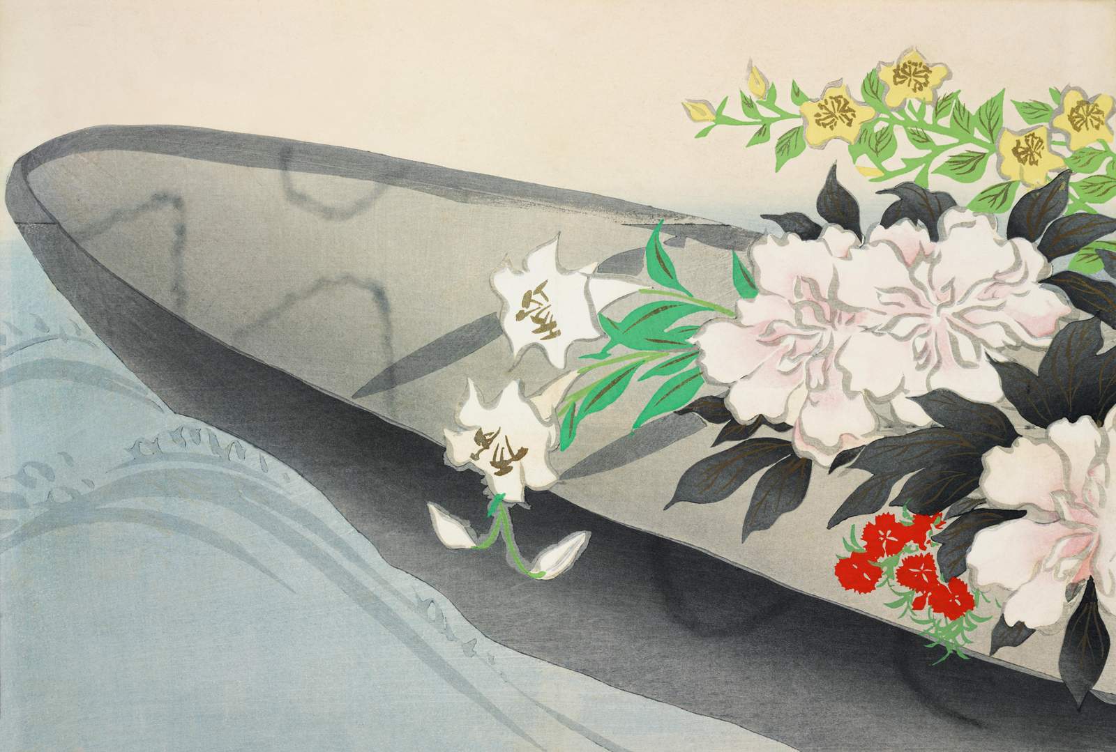Serene Peony & Lily Floral Wall Art