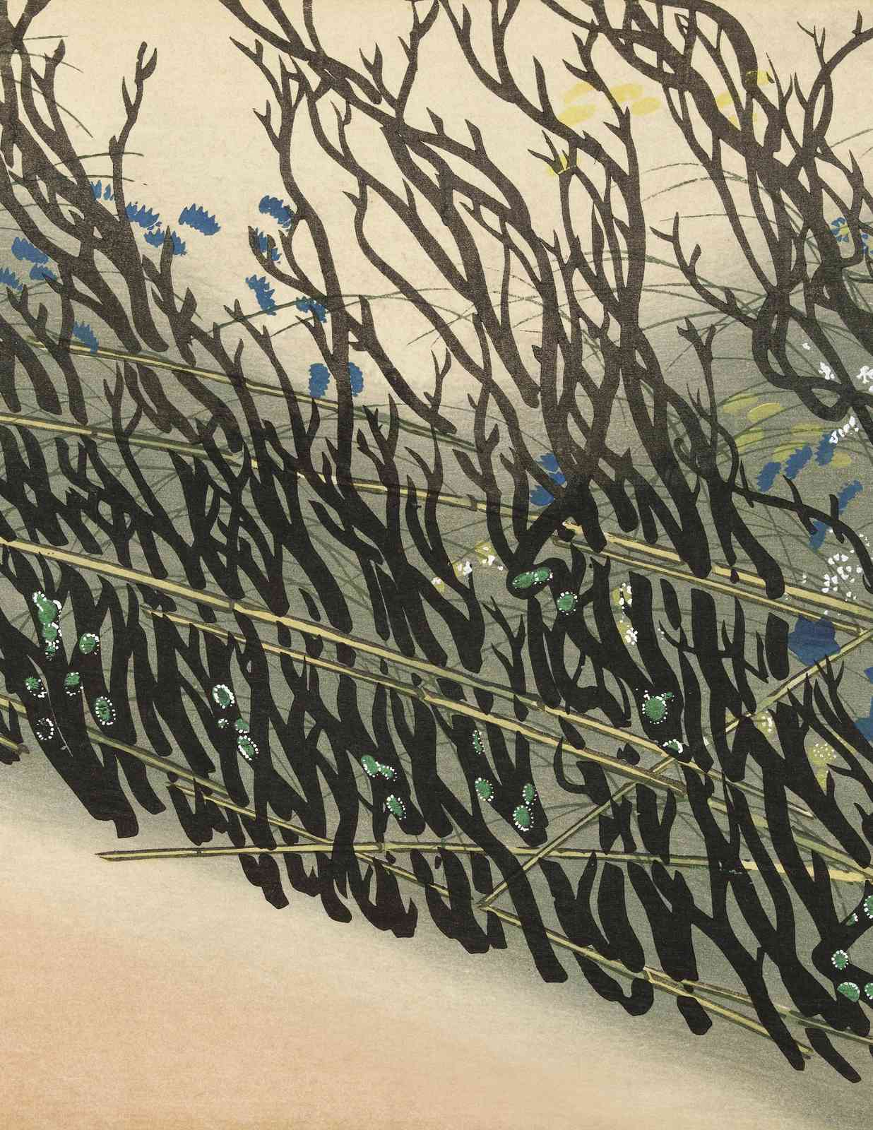 Abstract Nature Tree Branches Wall Art