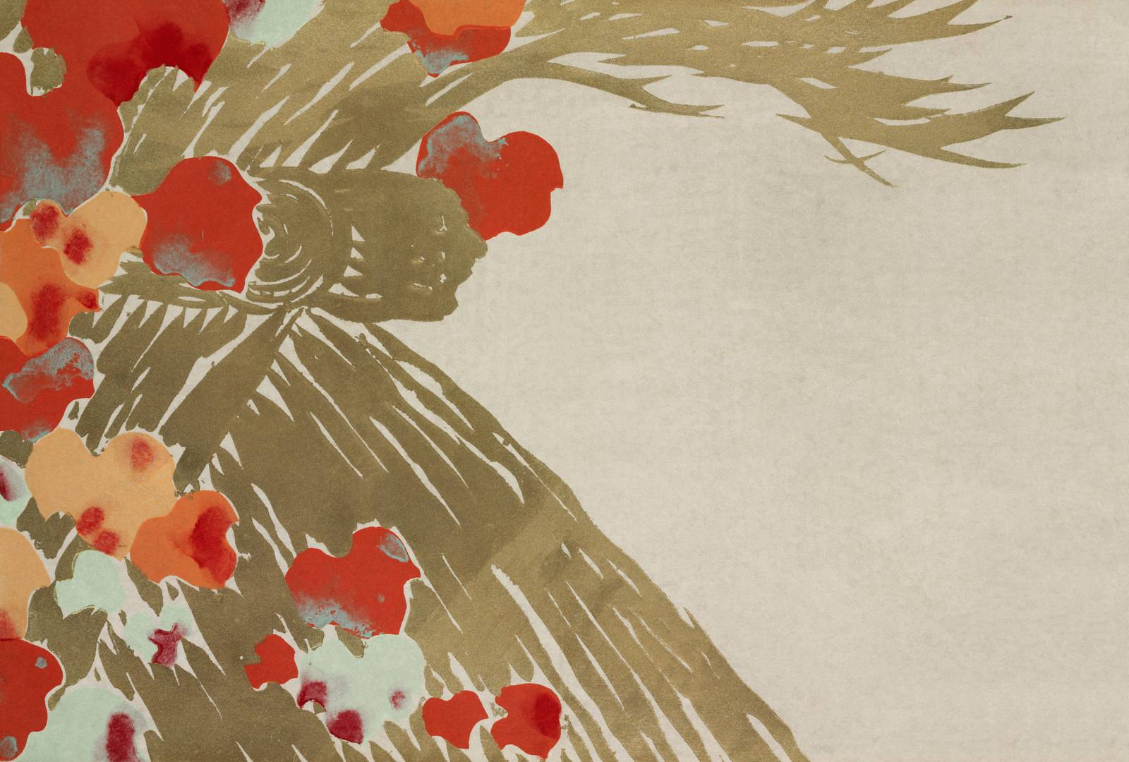 Vibrant Floral Abstract Wall Art