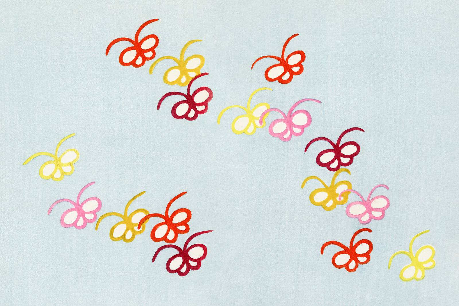 Whimsical Butterfly Ballet Wall Art
