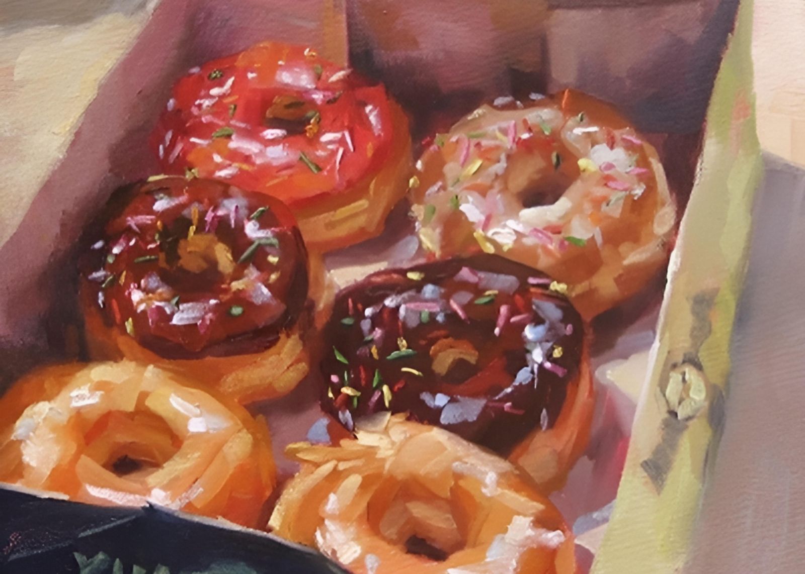 Sweet Delights Donut Art Wall Art