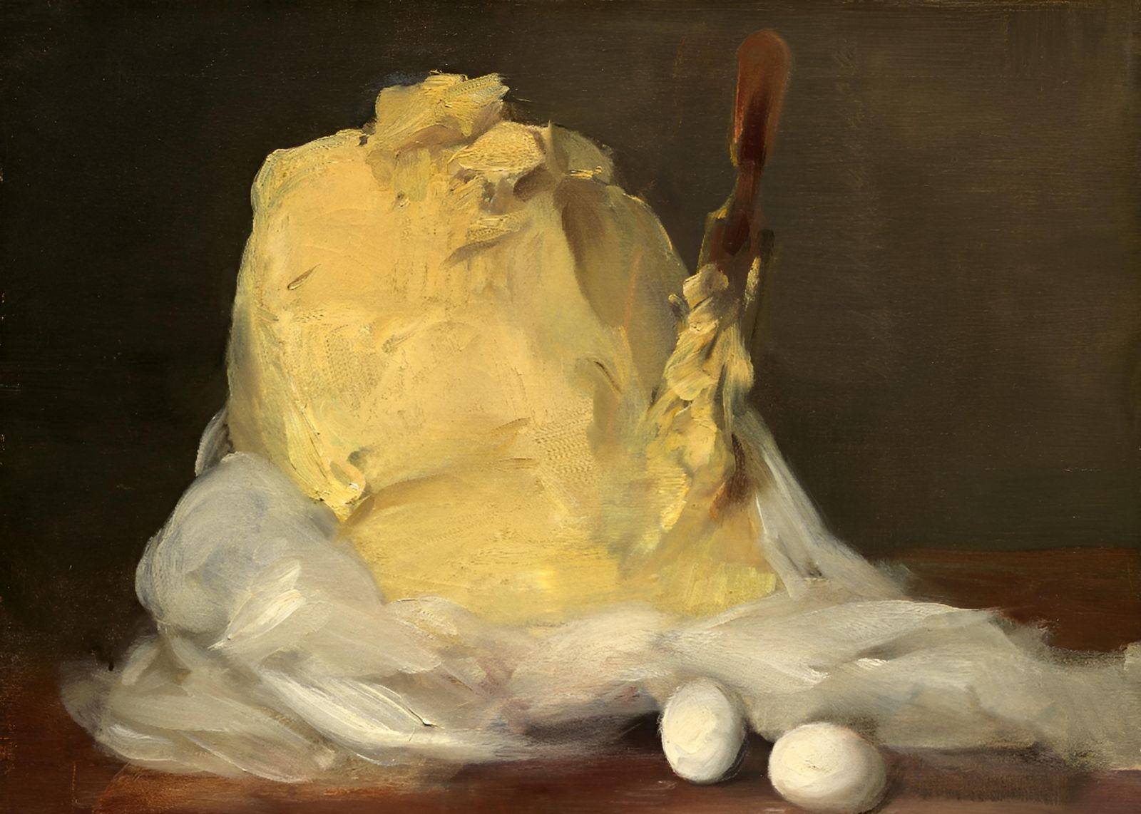Still Life with Butter & Eggs Wall Art