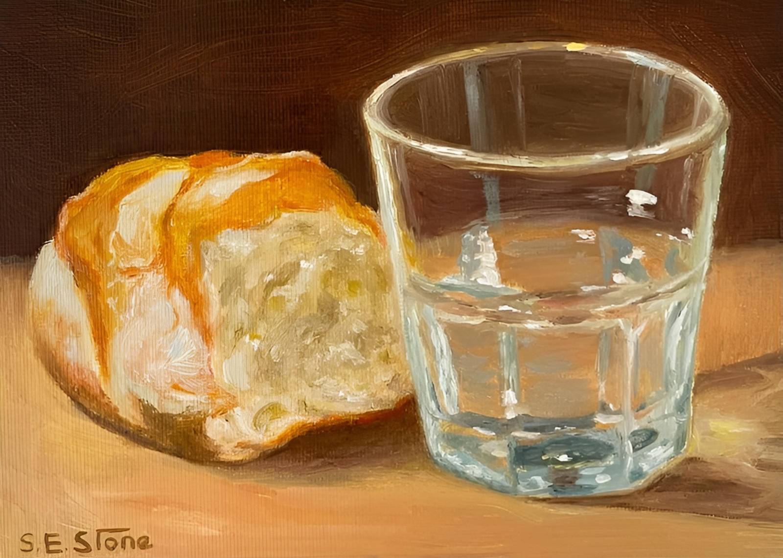 Simple Sustenance Bread & Water Wall Art
