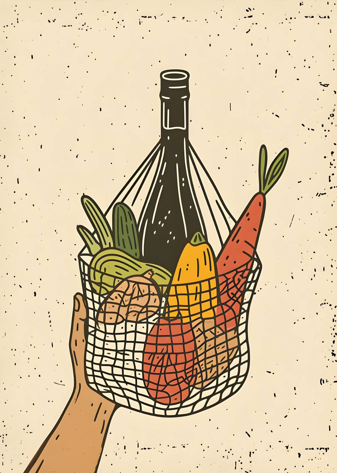Farm Fresh Produce Market Wall Art