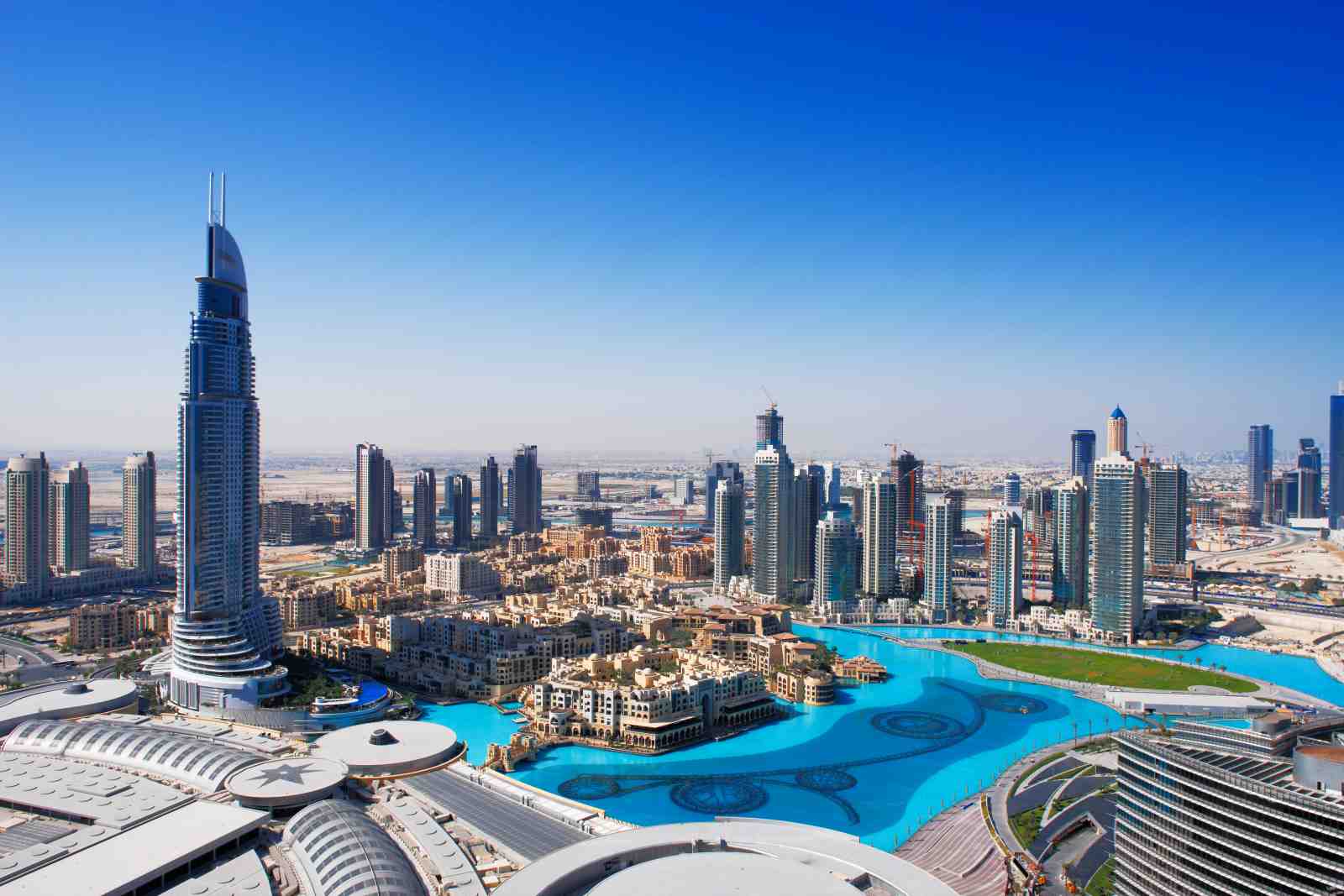 Dubai Skyline & Burj Khalifa Wall Art