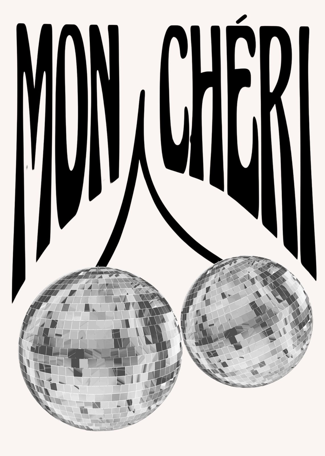 Mon Cheri Disco Cherry Wall Art
