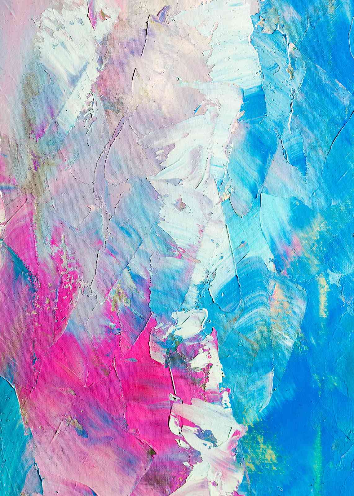 Vibrant Abstract Swirls Wall Art