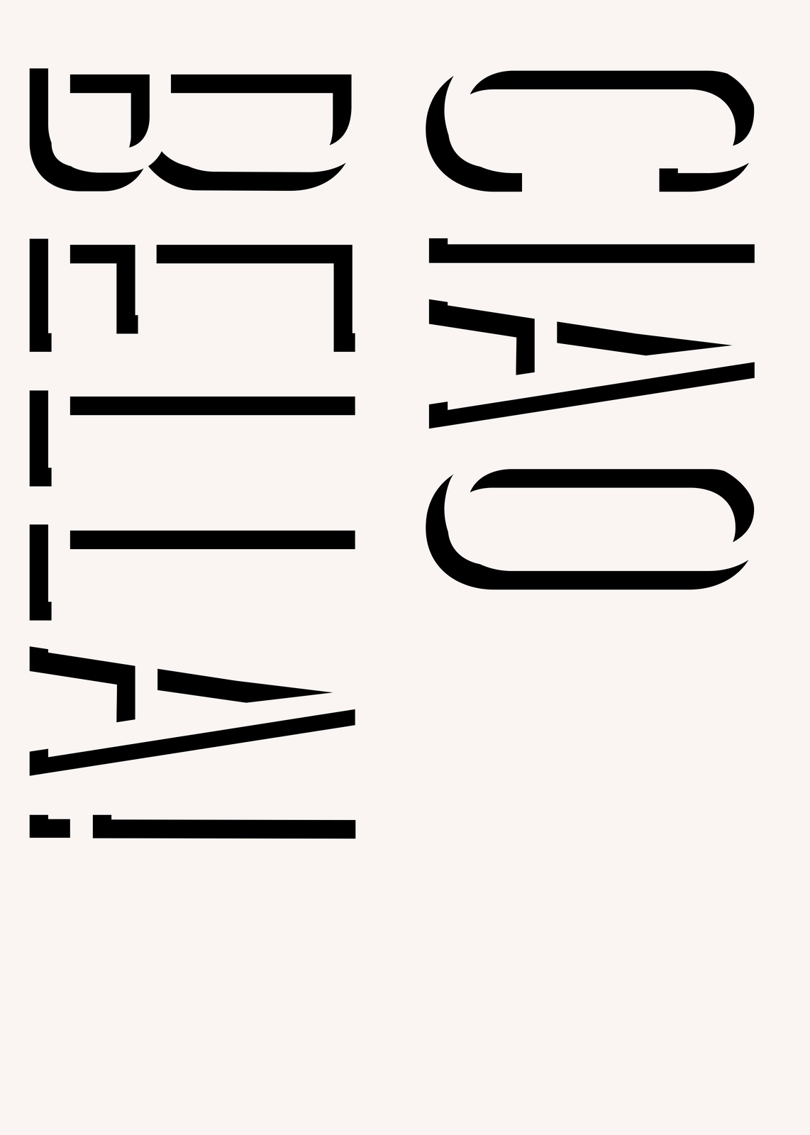 Ciao Bella Modern Typography Wall Art