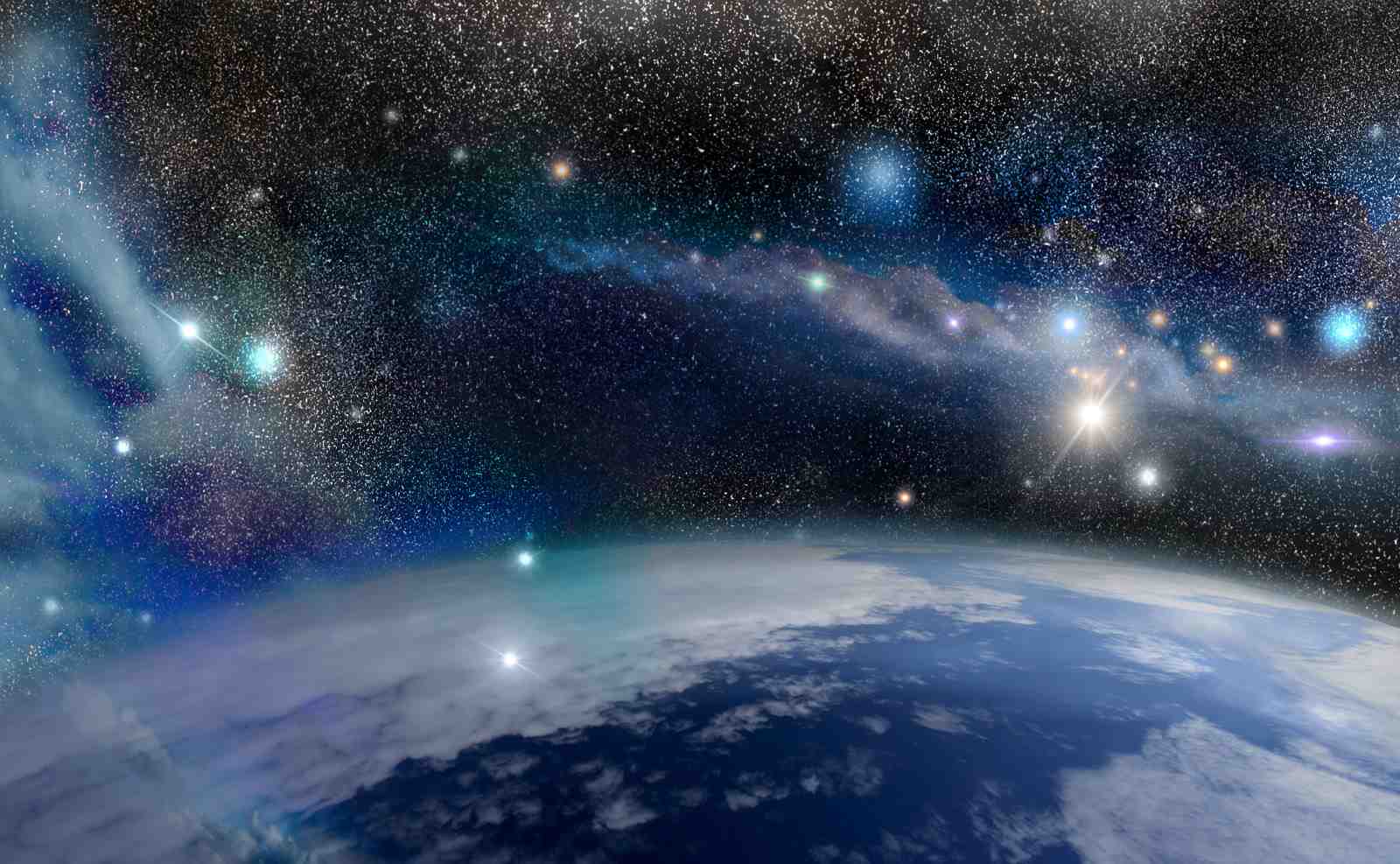 Cosmic Wonder Earth View Wall Art