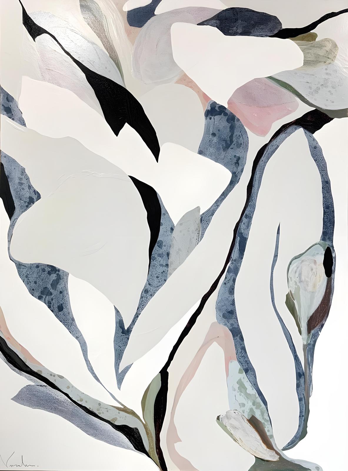 Abstract Botanical Wall Art - Modern Wall Art