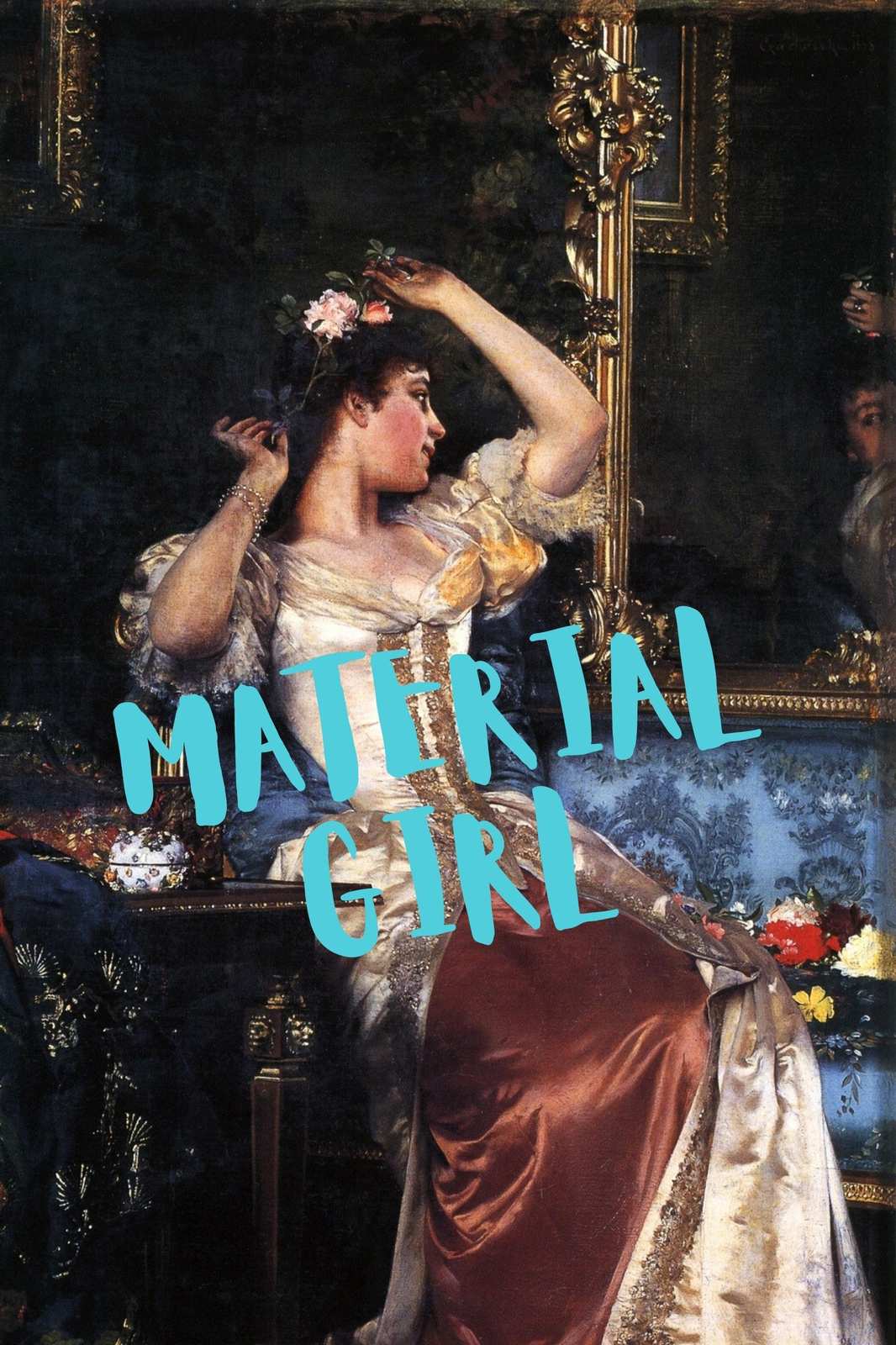 Material Girl Victorian Portrait Wall Art