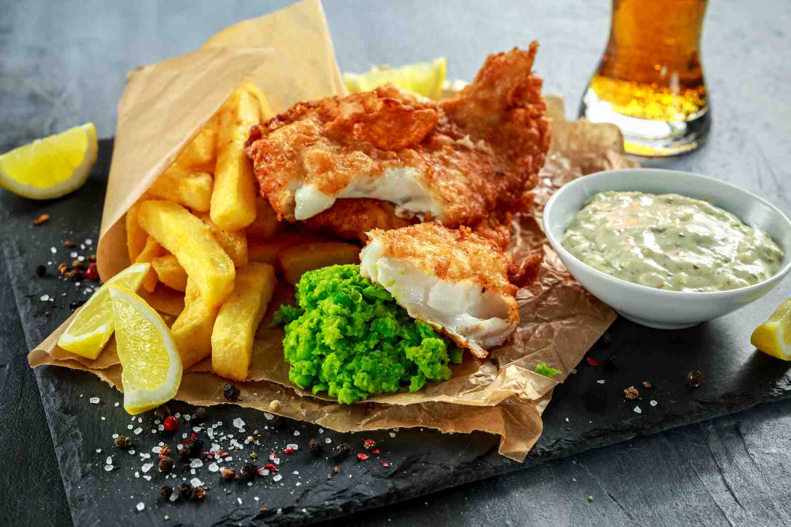 Delicious Fish & Chips Wall Art