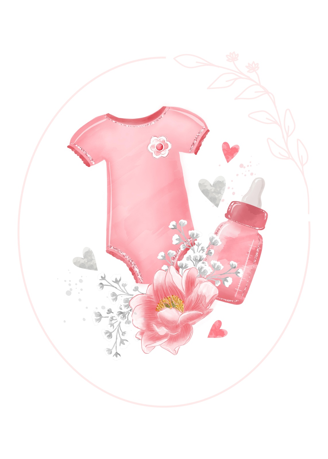 Sweet Baby Girl Dreams Wall Art