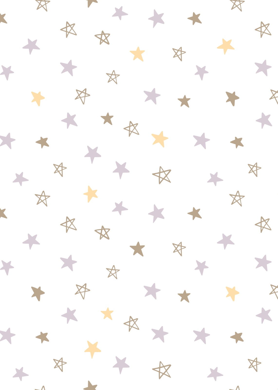 Dreamy Starburst Pastel Nursery Wall Art