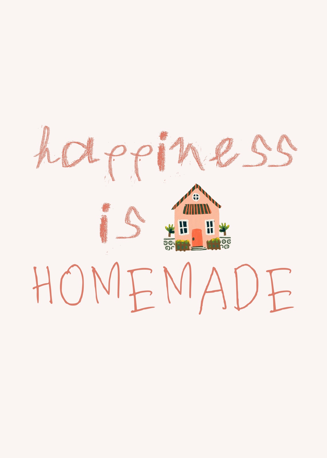 Happiness is Homemade Wall Art Wall Art