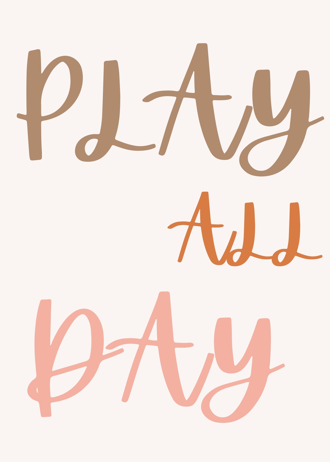 Boho Play Add Day Motivational Wall Art