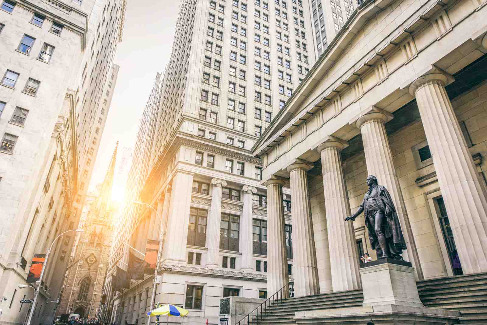 New York City Financial District Wall Street Wall Art