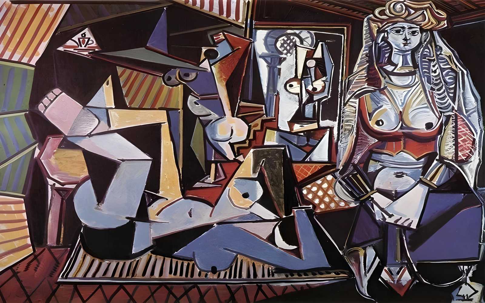 Picasso's Les Femmes d'Alger Wall Art