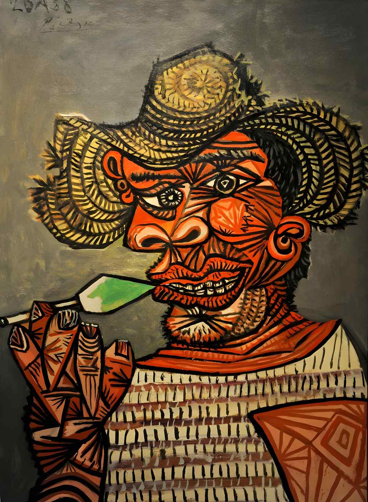 Picasso-Inspired Portrait Wall Art