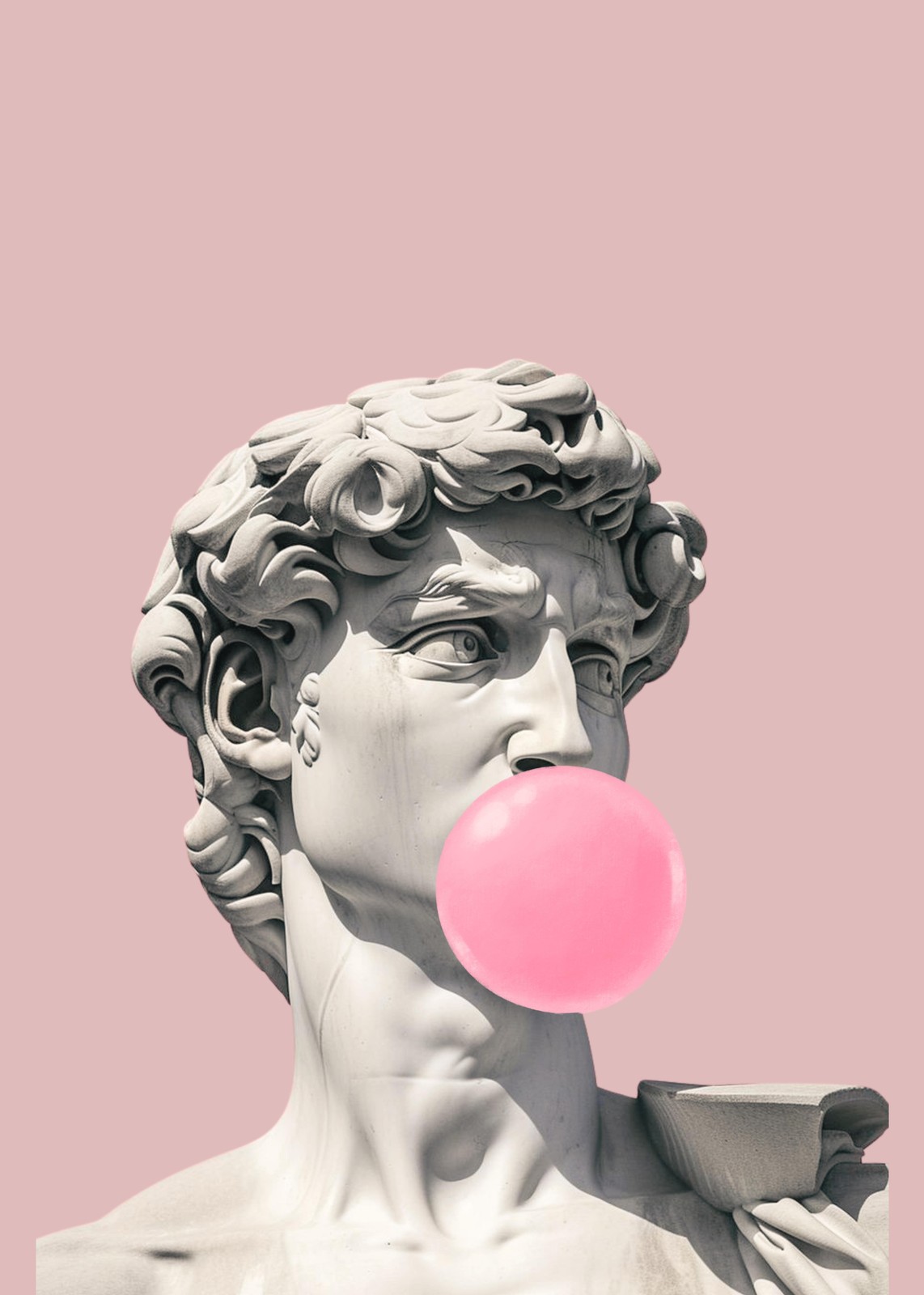 David Bubblegum Pop Art Wall Art