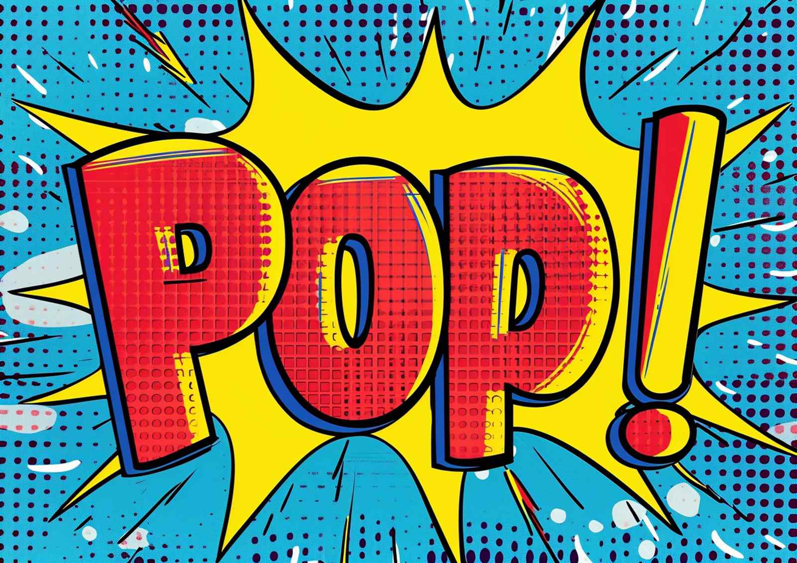 Retro Comic POP! Wall Art Wall Art
