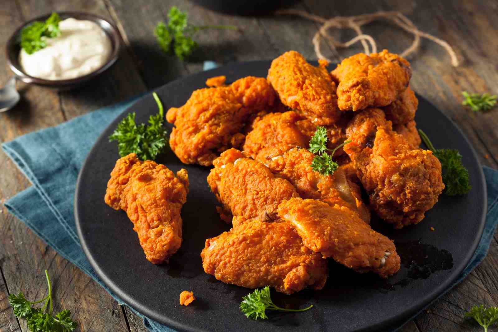 Crispy Fried Chicken Wings Wall Art Wall Art