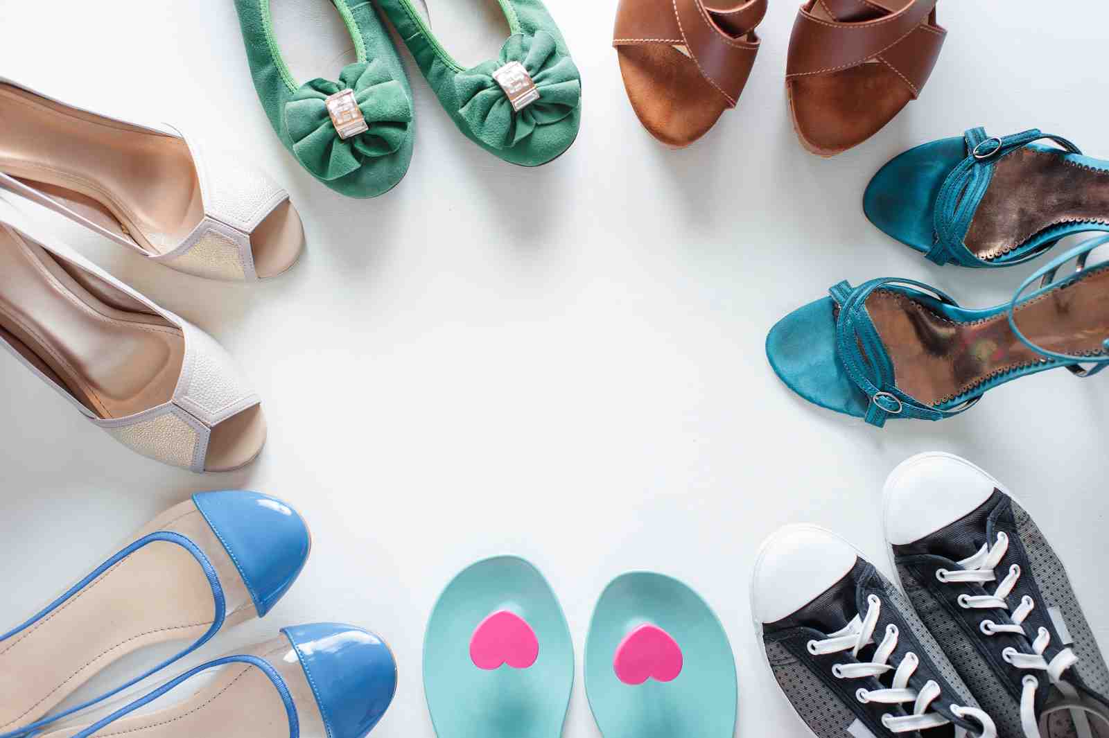 Chic Shoe Collection Wall Art