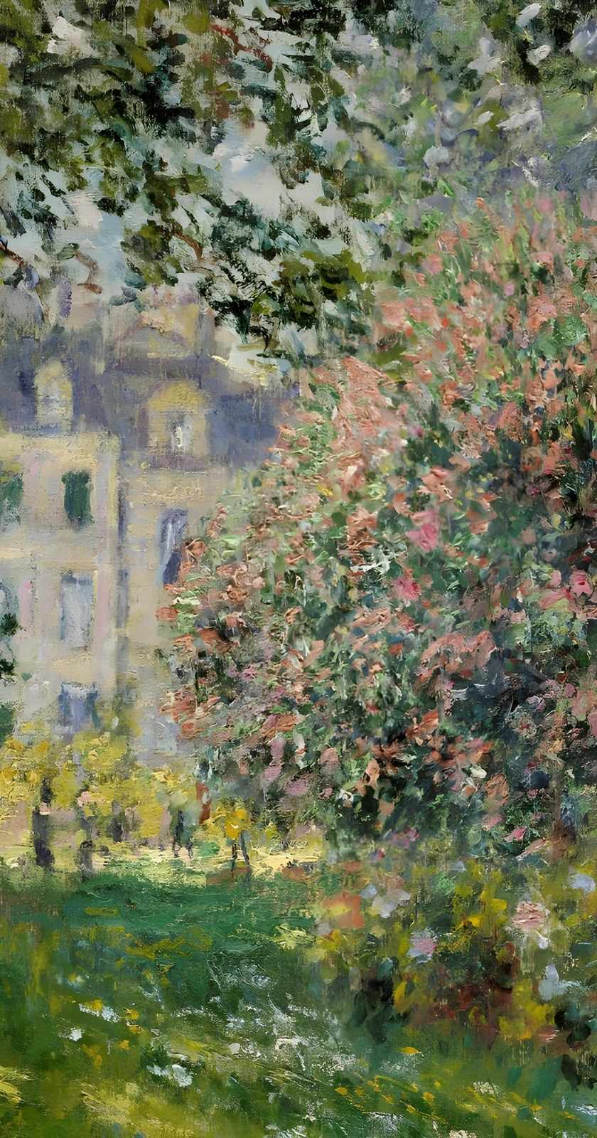 Impressionist Garden View Wall Art