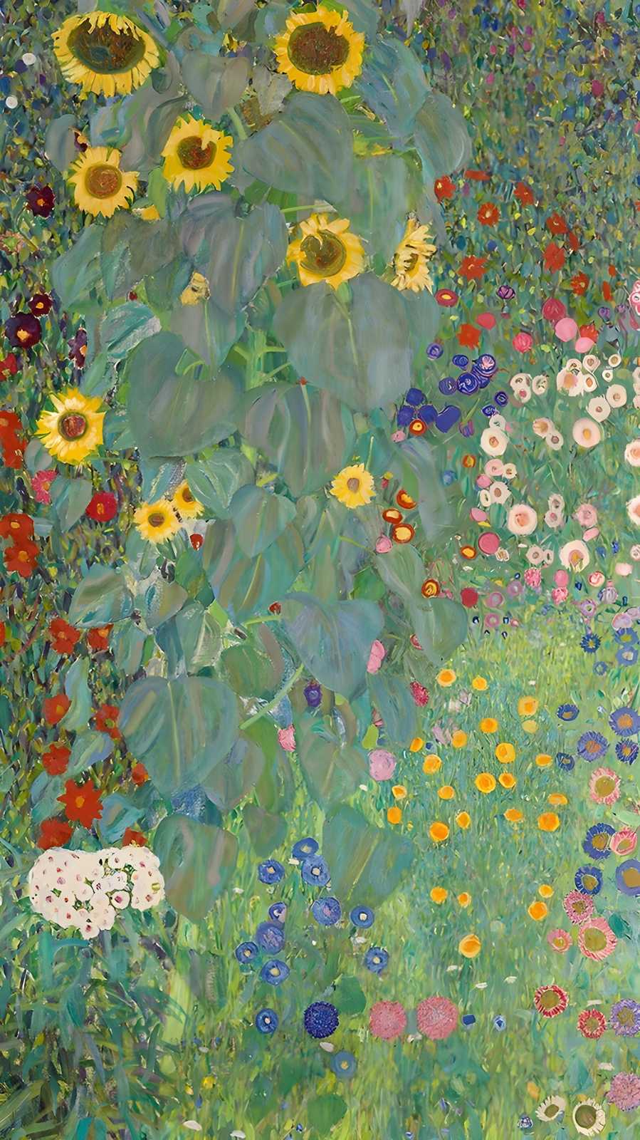 Vibrant Sunflower Garden Wall Art Art