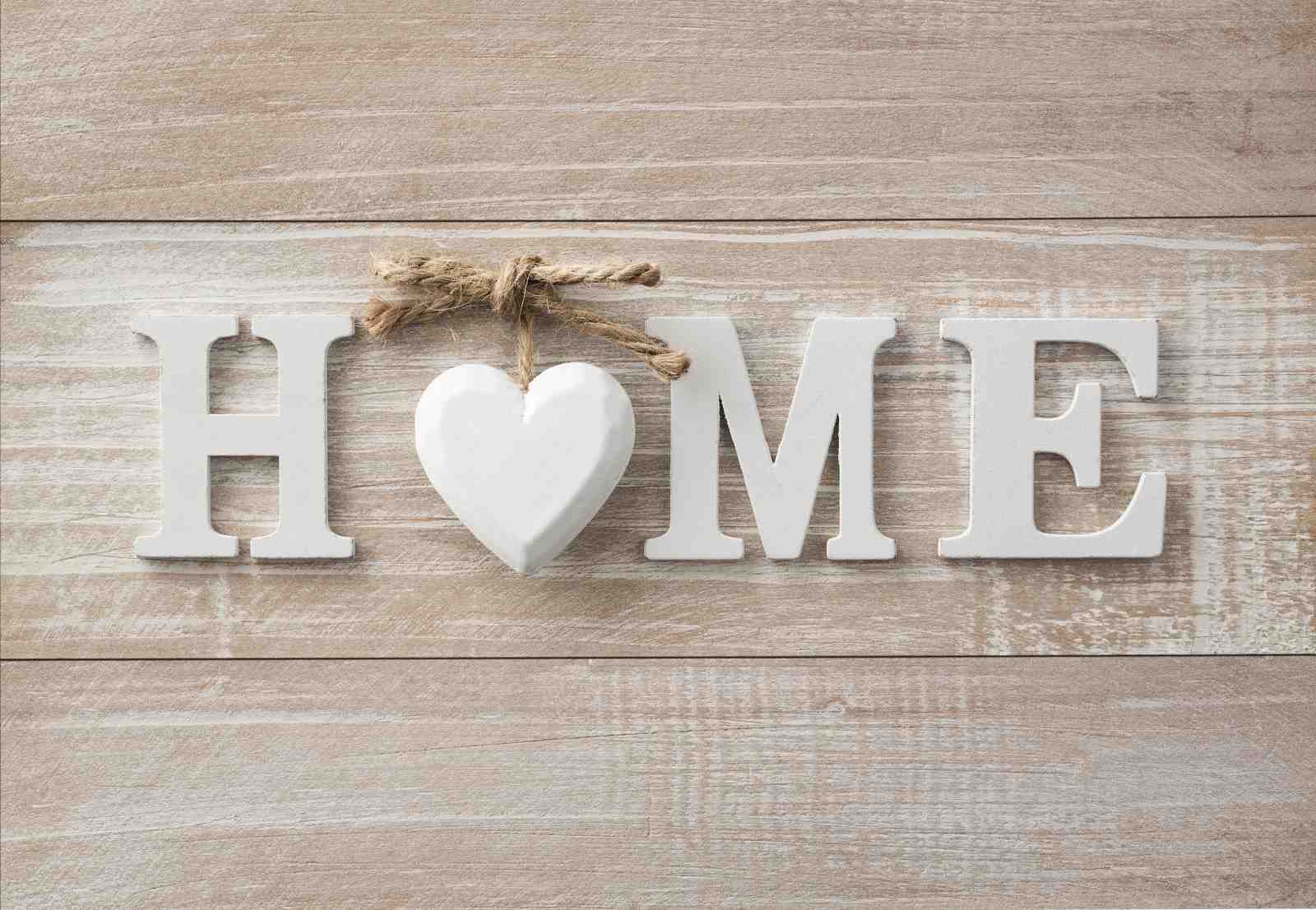 Rustic Heart HOME Wall Art