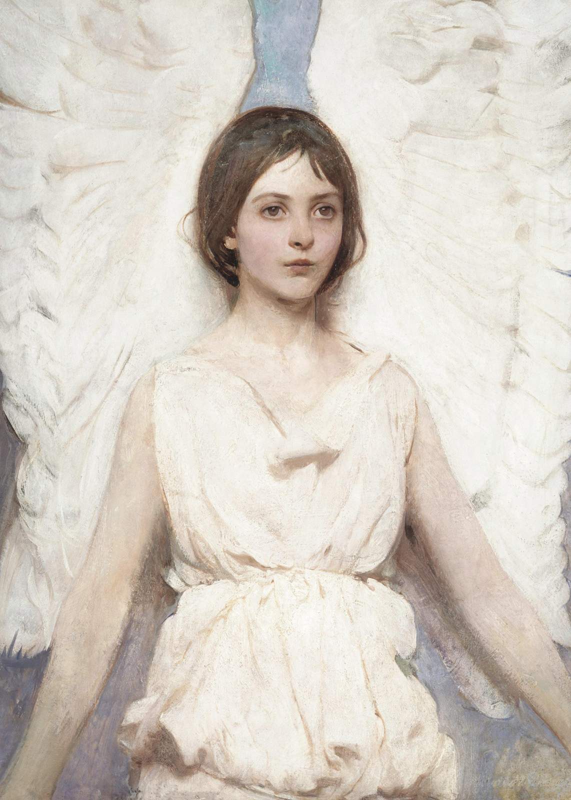 Serene Angel Portrait Wall Art