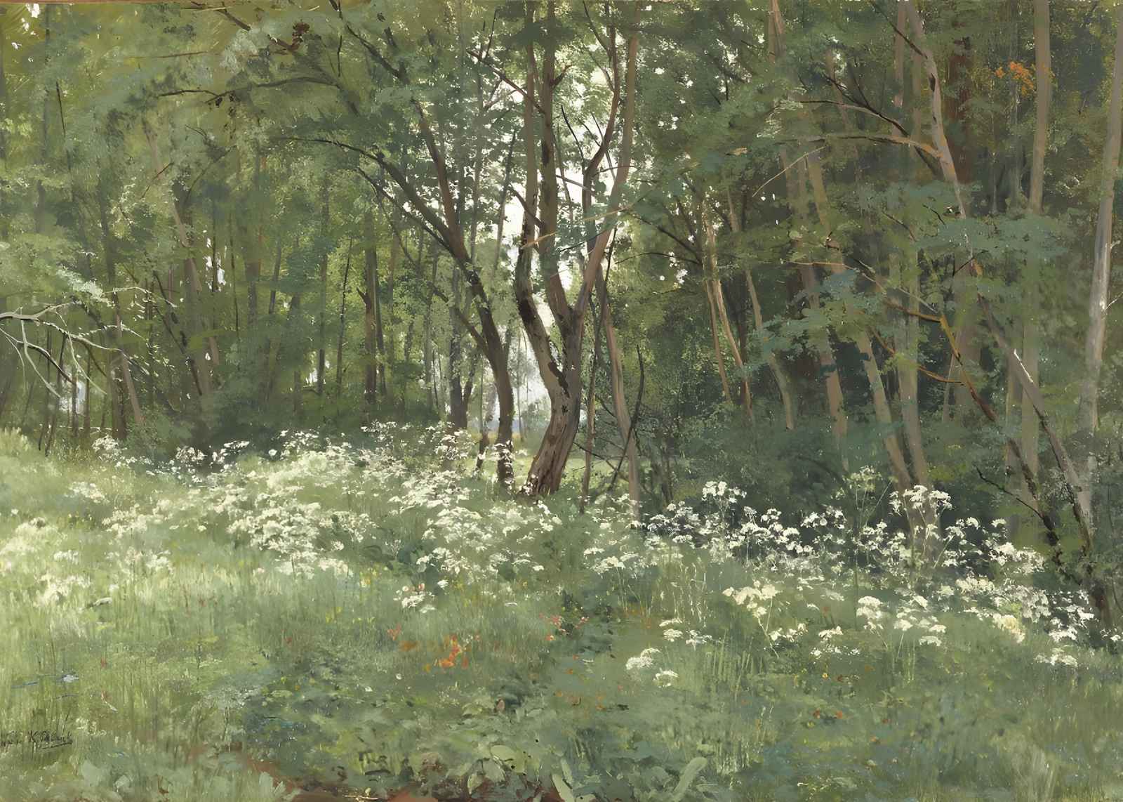 Enchanting Forest Meadow Wall Art