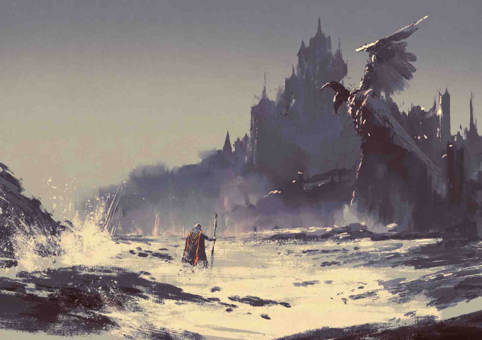 Epic Fantasy Landscape Wall Art
