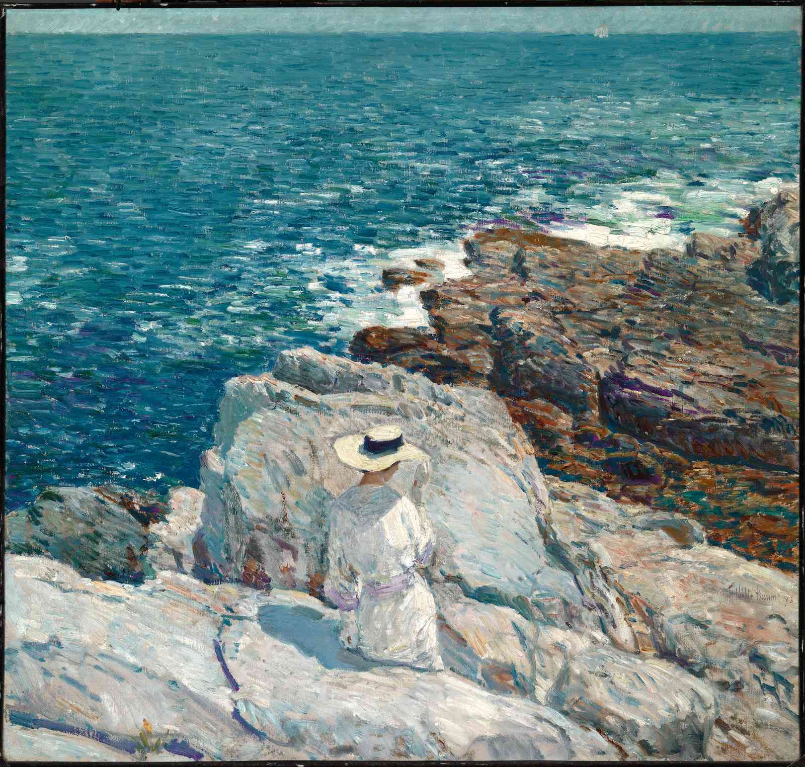 Serene Coastal View Wall Art