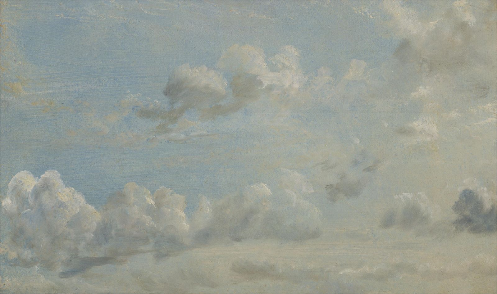 Serene Sky Landscape Cloudscape Wall Art