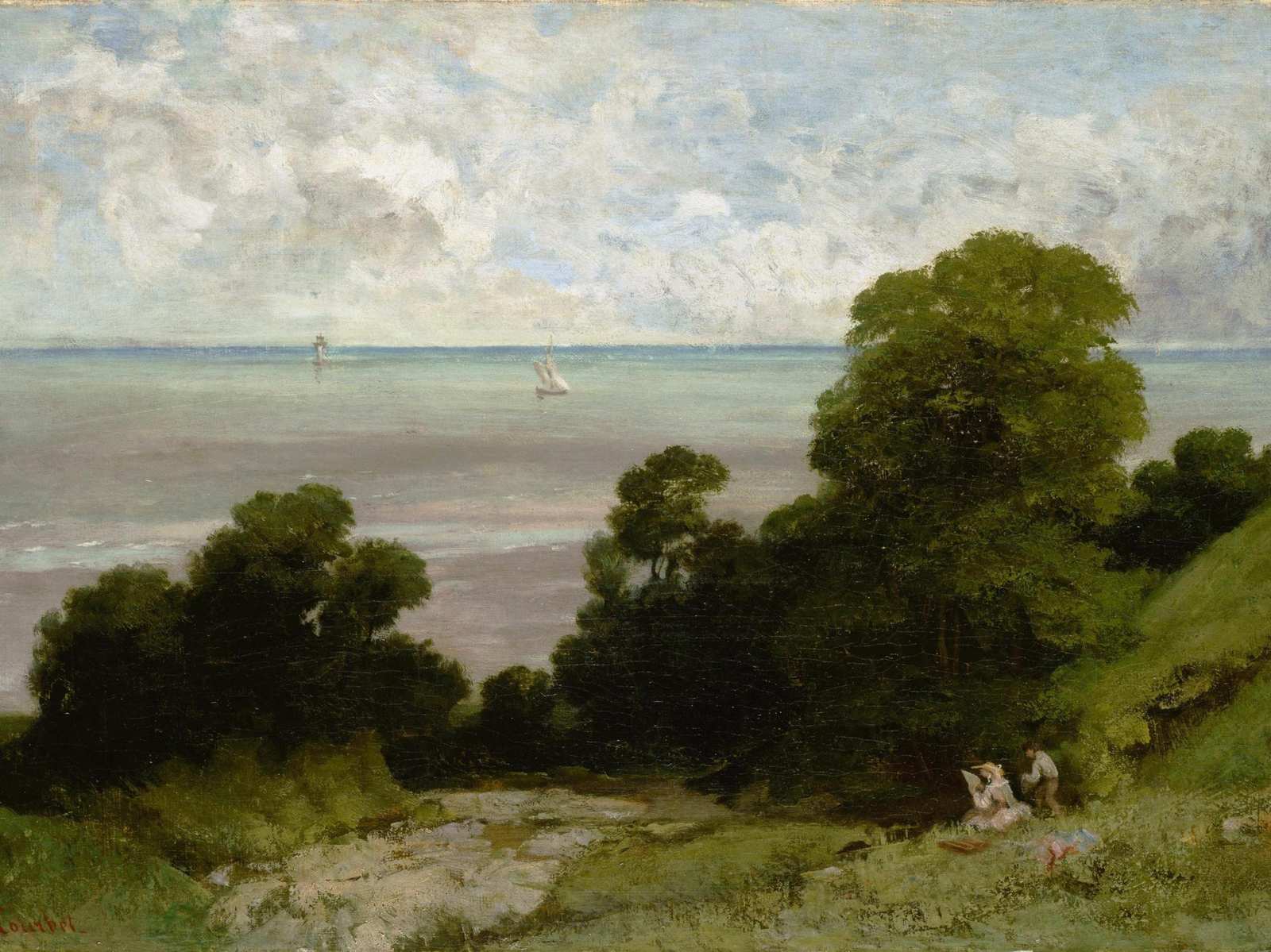 Coastal Serenity Landscape Wall Art