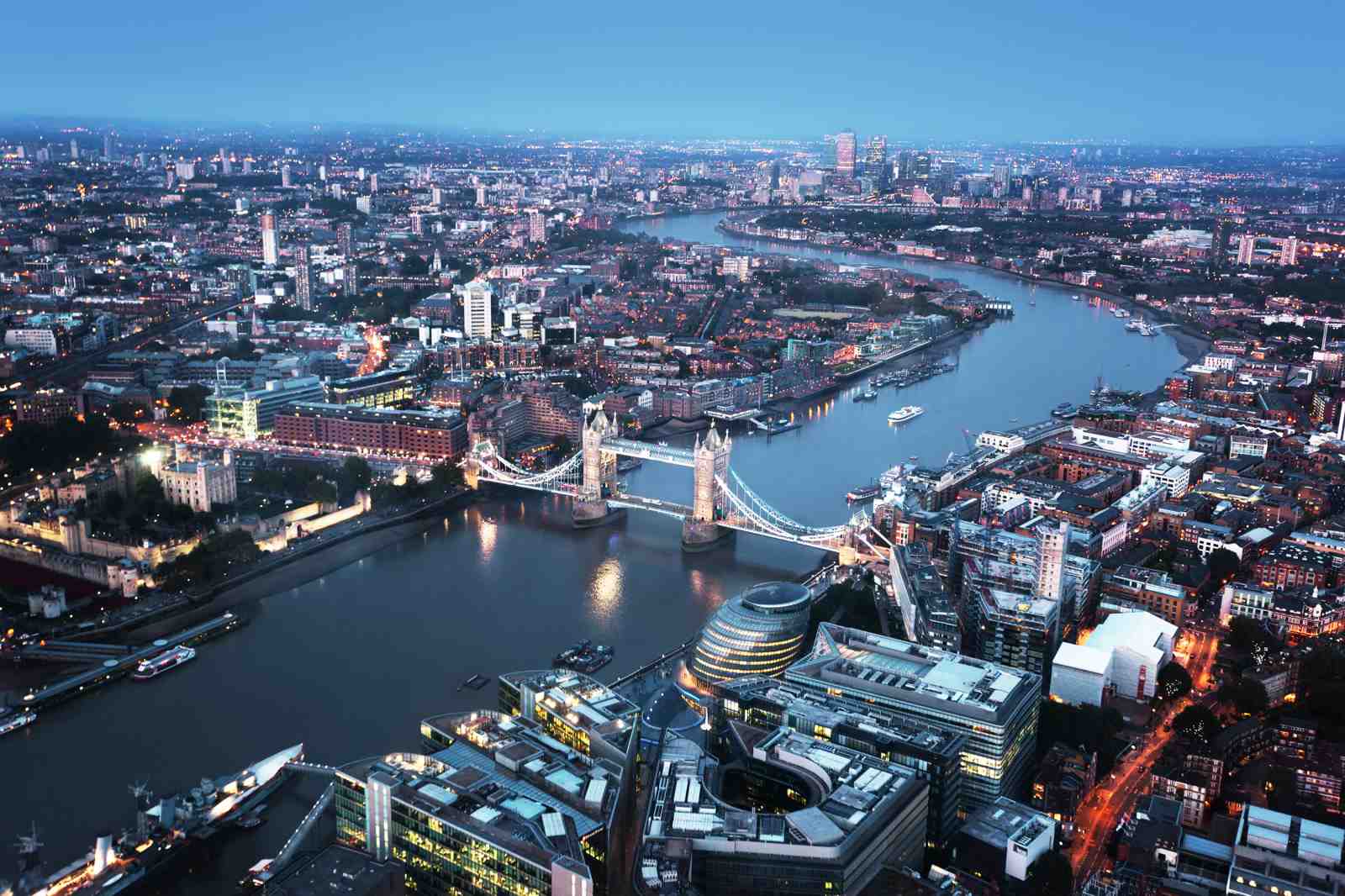 Majestic London Skyline Tower Bridge Wall Art